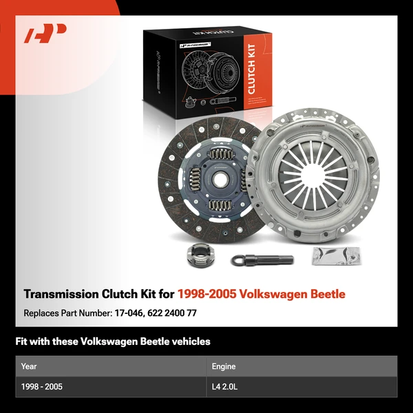Transmission Clutch Kit for 1998-2005 Volkswagen Beetle