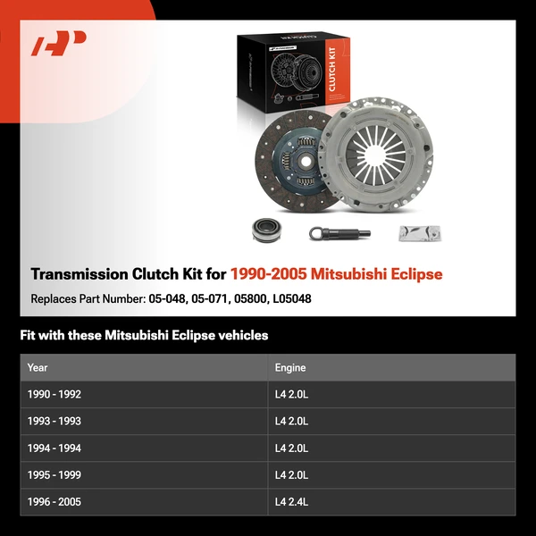 Transmission Clutch Kit for 1990-2005 Mitsubishi Eclipse