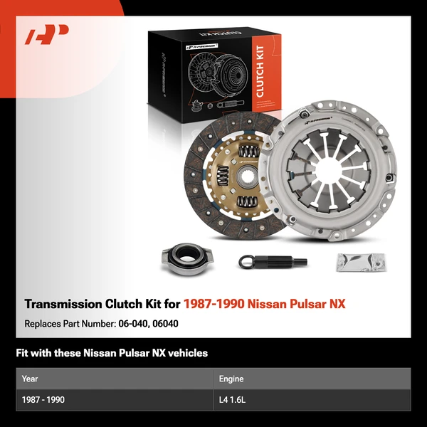 Transmission Clutch Kit for 1987-1990 Nissan Pulsar NX