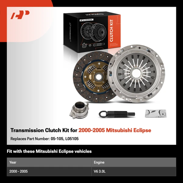 Transmission Clutch Kit for 2000-2005 Mitsubishi Eclipse