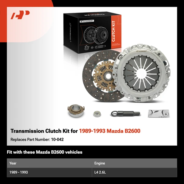 Transmission Clutch Kit for 1989-1993 Mazda B2600