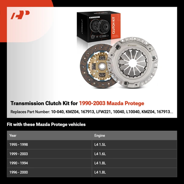 Transmission Clutch Kit for 1990-2003 Mazda Protege
