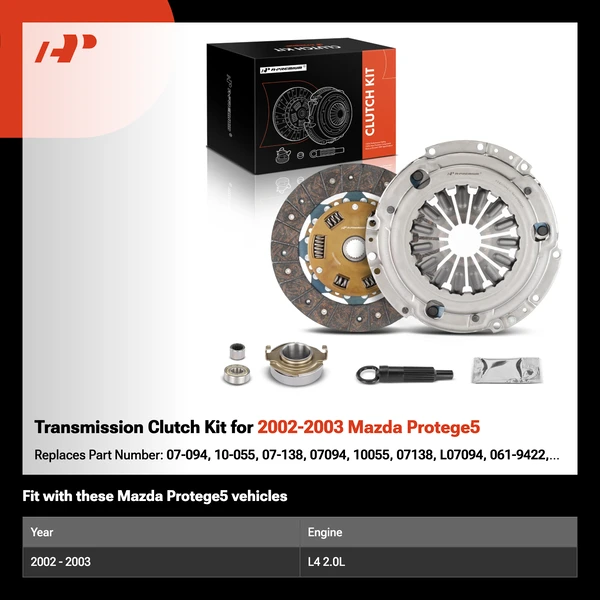 Transmission Clutch Kit for 2002-2003 Mazda Protege5