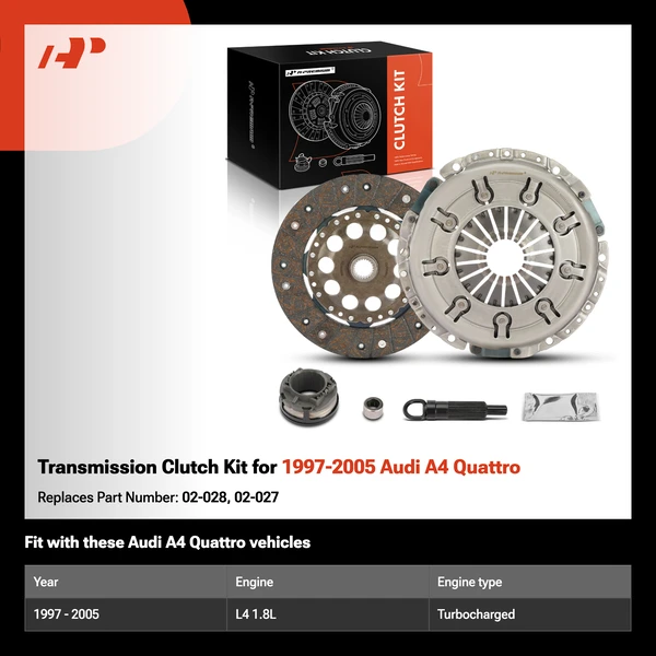 Transmission Clutch Kit for 1997-2005 Audi A4 Quattro