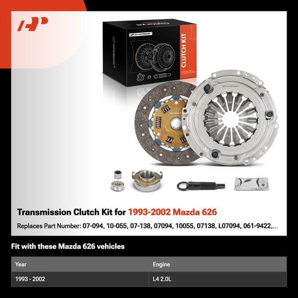 Transmission Clutch Kit for 1993-2002 Mazda 626