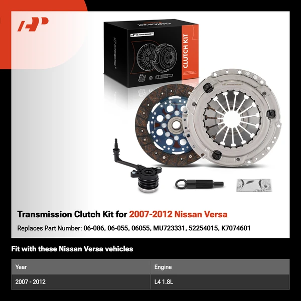 Transmission Clutch Kit for 2007-2012 Nissan Versa