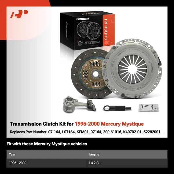 Transmission Clutch Kit for 1995-2000 Mercury Mystique