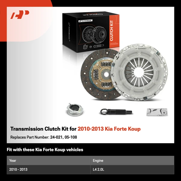 Transmission Clutch Kit for 2010-2013 Kia Forte Koup