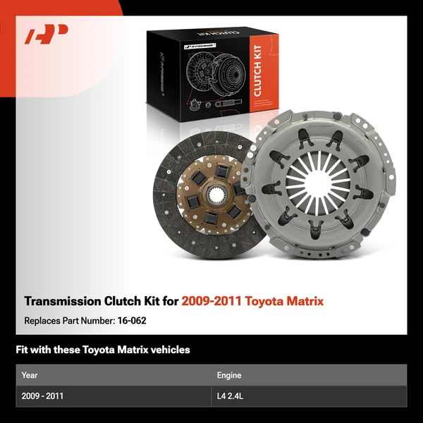 Transmission Clutch Kit for 2009-2011 Toyota Matrix