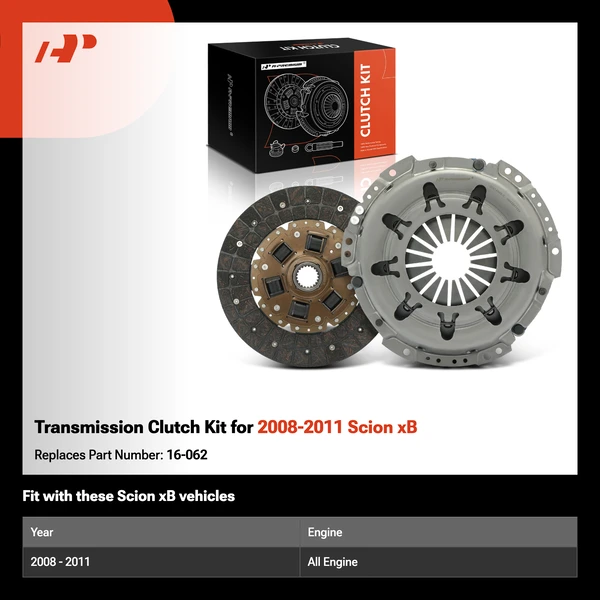Transmission Clutch Kit for 2008-2011 Scion xB