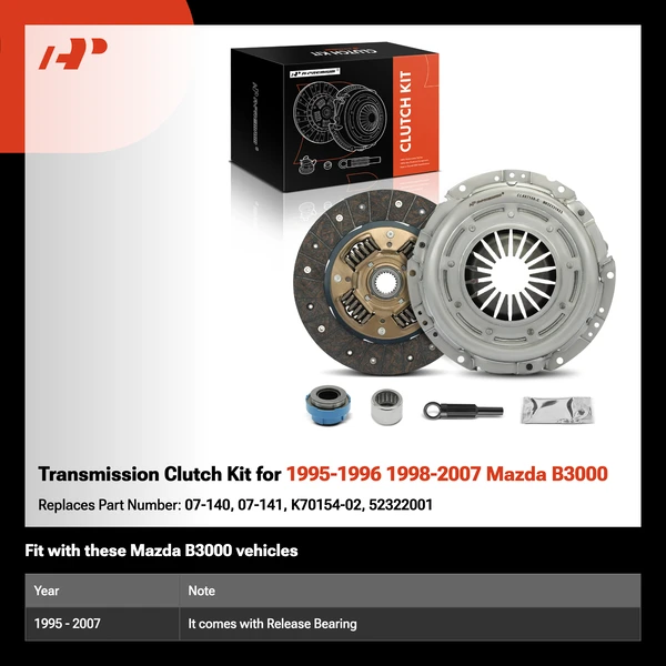 Transmission Clutch Kit for 1995-1996 1998-2007 Mazda B3000