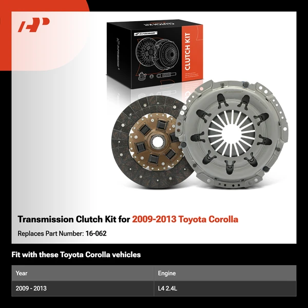 Transmission Clutch Kit for 2009-2013 Toyota Corolla