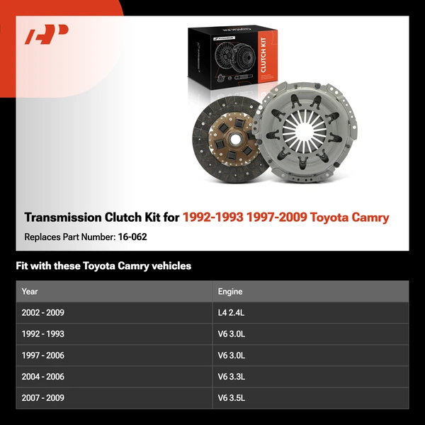 Transmission Clutch Kit for 1992-1993 1997-2009 Toyota Camry