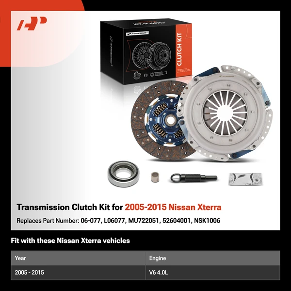 Transmission Clutch Kit for 2005-2015 Nissan Xterra