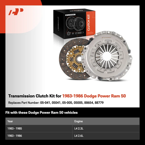 Transmission Clutch Kit for 1983-1986 Dodge Power Ram 50