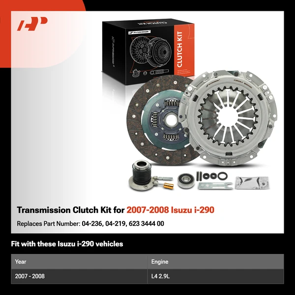 Transmission Clutch Kit for 2007-2008 Isuzu i-290