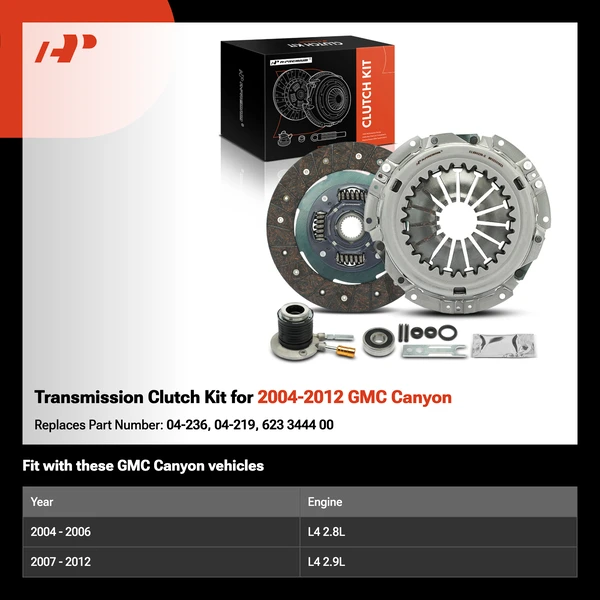 Transmission Clutch Kit for 2004-2012 GMC Canyon