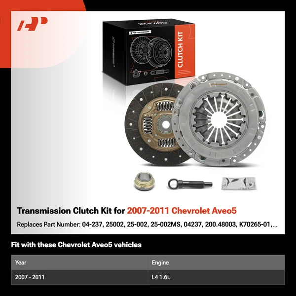 Transmission Clutch Kit for 2007-2011 Chevrolet Aveo5