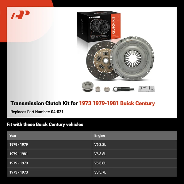 Transmission Clutch Kit for 1973 1979-1981 Buick Century