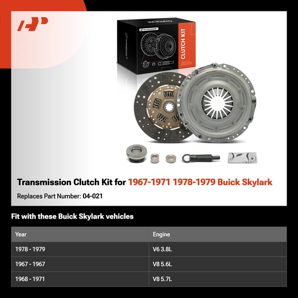 Transmission Clutch Kit for 1967-1971 1978-1979 Buick Skylark