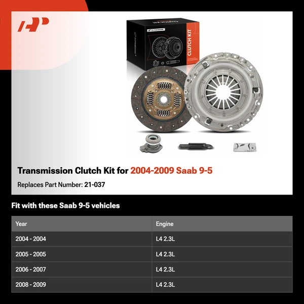 Transmission Clutch Kit for 2004-2009 Saab 9-5