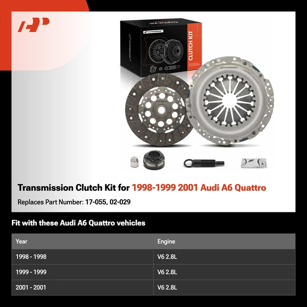 Transmission Clutch Kit for 1998-1999 2001 Audi A6 Quattro