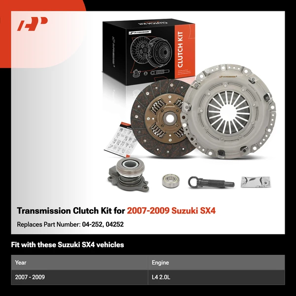 Transmission Clutch Kit for 2007-2009 Suzuki SX4