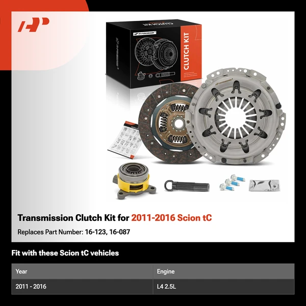 Transmission Clutch Kit for 2011-2016 Scion tC