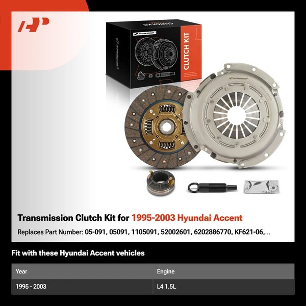 Transmission Clutch Kit for 1995-2003 Hyundai Accent