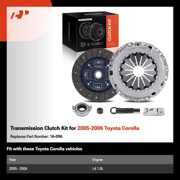 Transmission Clutch Kit for 2005-2006 Toyota Corolla