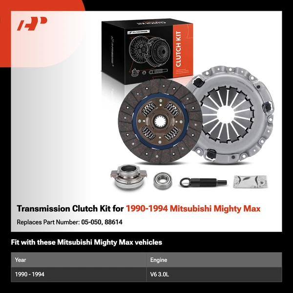 Transmission Clutch Kit for 1990-1994 Mitsubishi Mighty Max