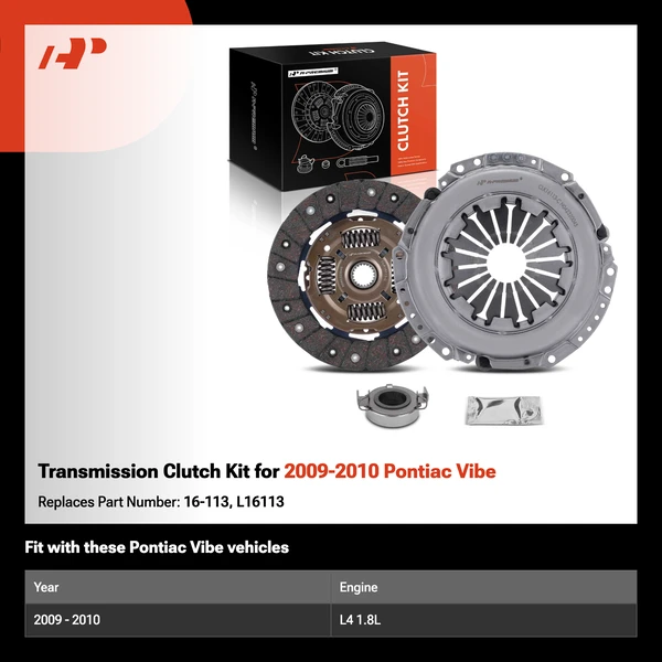 Transmission Clutch Kit for 2009-2010 Pontiac Vibe