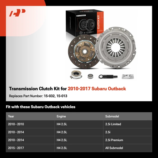 Transmission Clutch Kit for 2010-2017 Subaru Outback