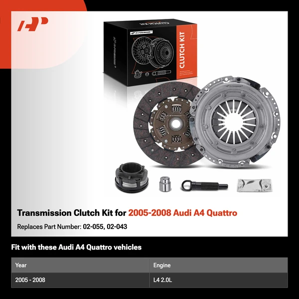 Transmission Clutch Kit for 2005-2008 Audi A4 Quattro