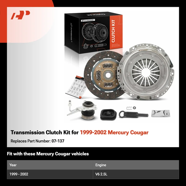 Transmission Clutch Kit for 1999-2002 Mercury Cougar