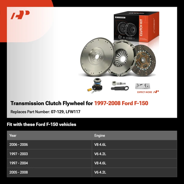 Transmission Clutch Flywheel for 1997-2008 Ford F-150