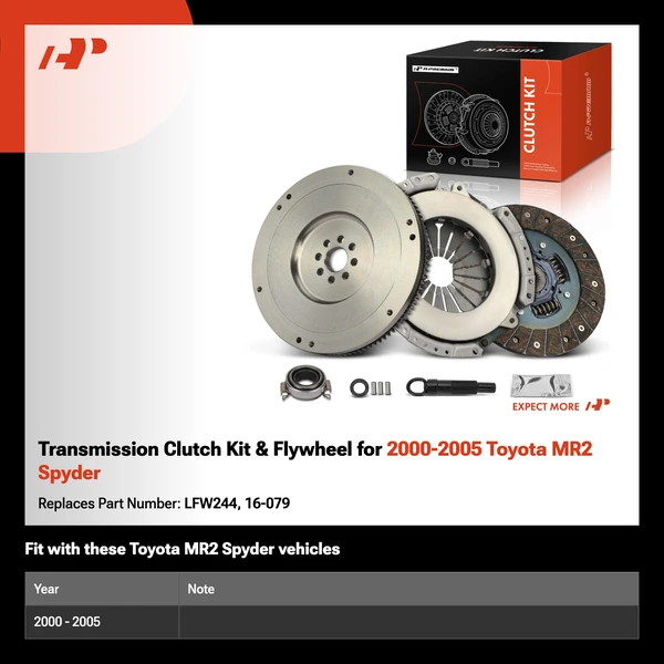 Transmission Clutch Kit & Flywheel for 2000-2005 Toyota MR2 Spyder