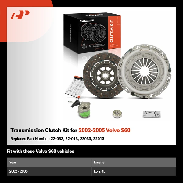 Transmission Clutch Kit for 2002-2005 Volvo S60