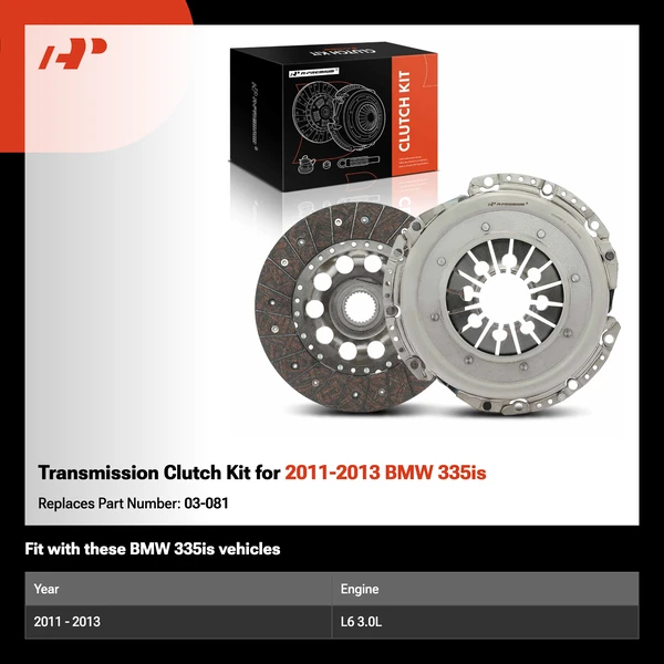 Transmission Clutch Kit for 2011-2013 BMW 335is