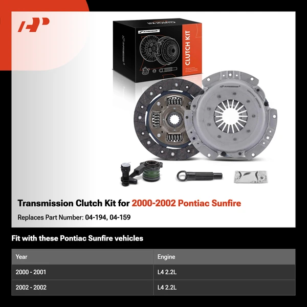 Transmission Clutch Kit for 2000-2002 Pontiac Sunfire
