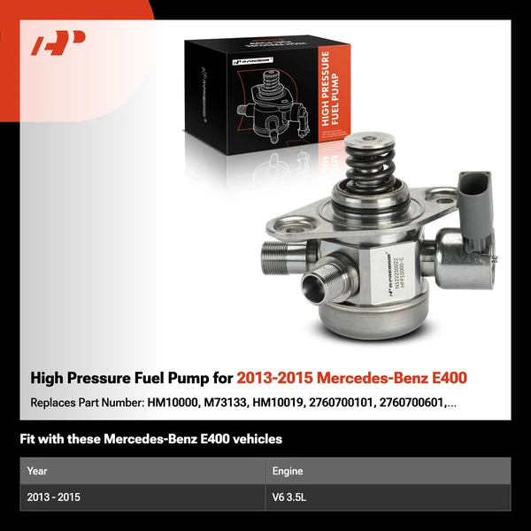 High Pressure Fuel Pump for 2013-2015 Mercedes-Benz E400