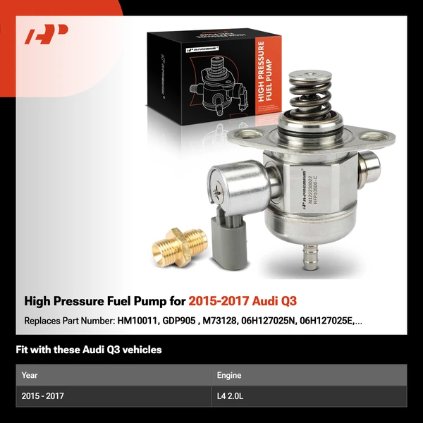High Pressure Fuel Pump for 2015-2017 Audi Q3