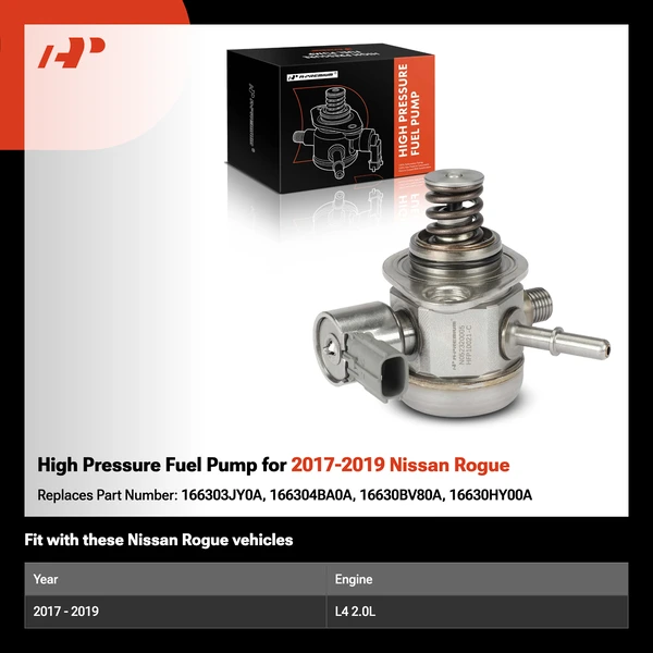 High Pressure Fuel Pump for 2017-2019 Nissan Rogue