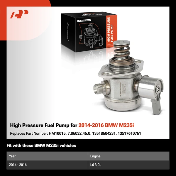 High Pressure Fuel Pump for 2014-2016 BMW M235i