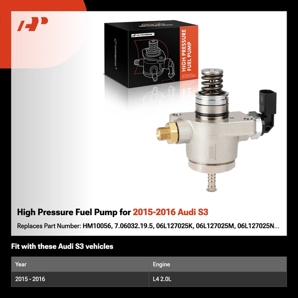 High Pressure Fuel Pump for 2015-2016 Audi S3