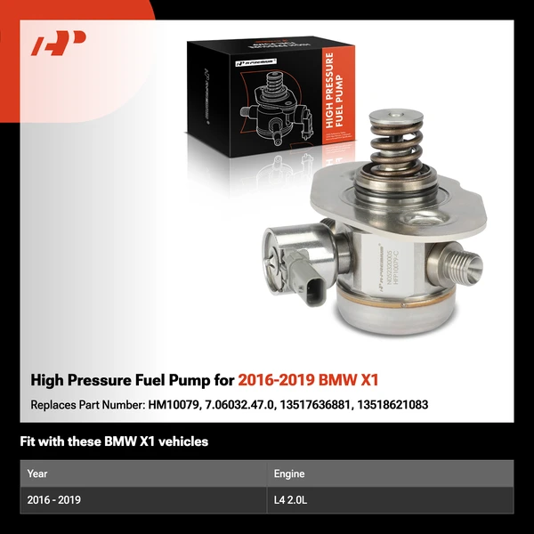 High Pressure Fuel Pump for 2016-2019 BMW X1
