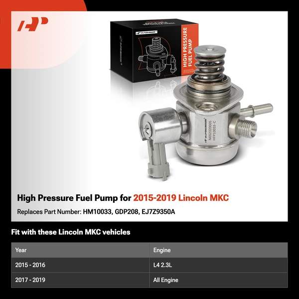 High Pressure Fuel Pump for 2015-2019 Lincoln MKC