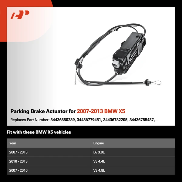 Parking Brake Actuator for 2007-2013 BMW X5