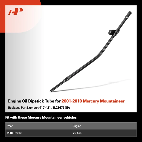 Engine Oil Dipstick Tube for 2001-2010 Mercury Mountaineer