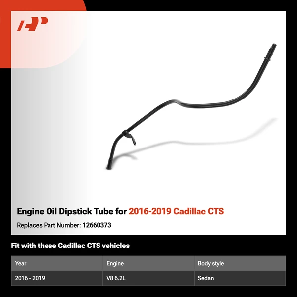 Engine Oil Dipstick Tube for 2016-2019 Cadillac CTS
